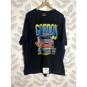 Fanatics Jeff Gordon Nascar Black T-shirt, NWT, Size 3XL